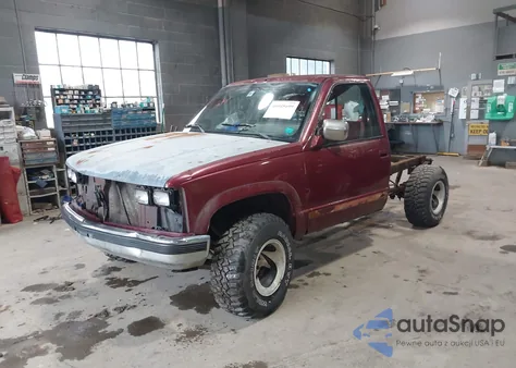 1989 Chevrolet Gmt-400 K1500 из США, поврежденный, VIN 1GCEK14KXKZ248501
